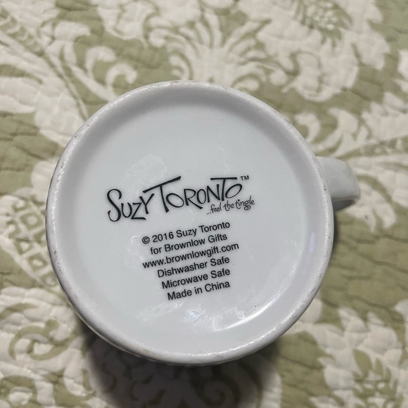 SUZY TORONTO Ceramic Coffee Mug BECOMING ADULT IS THE DUMBEST THING I EVER DID - Picture 4 of 5